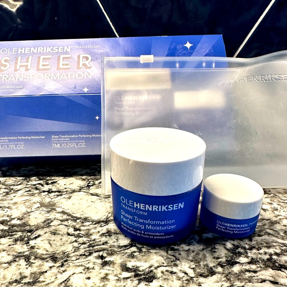 Brand New OleHenriksen Sheer Transformation Moisturizing Duo Set